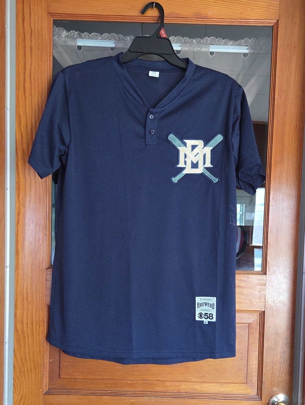 Milwaukee Brewers Baseball Shirt.
